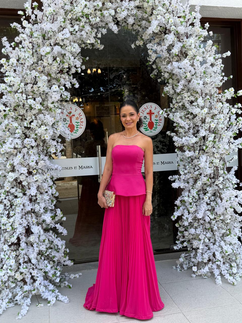 Vestido Barbie Pink - Vestido para festa - Sampaio Atelier Teresina