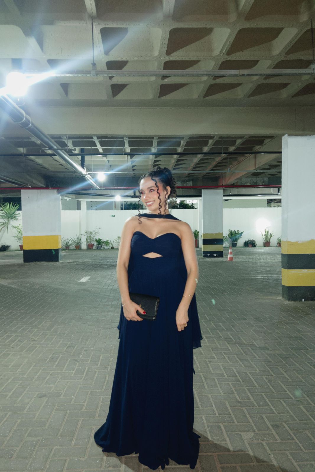 Vestido Flávia Azul - Foto 2