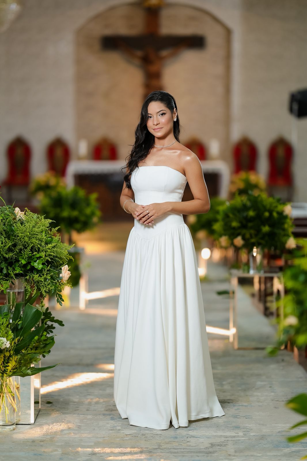 Vestido Mariana Branco - Branco