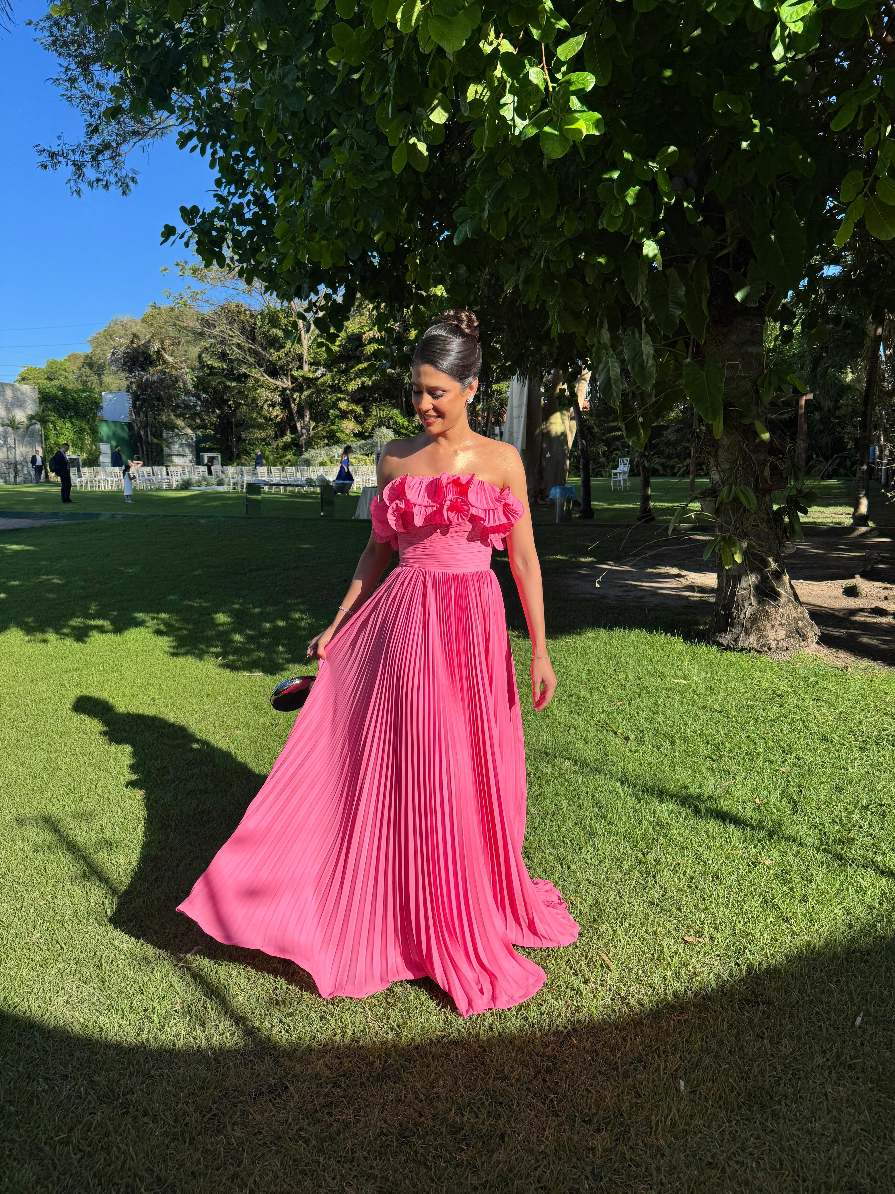 Vestido Luana Rosa - Foto 2