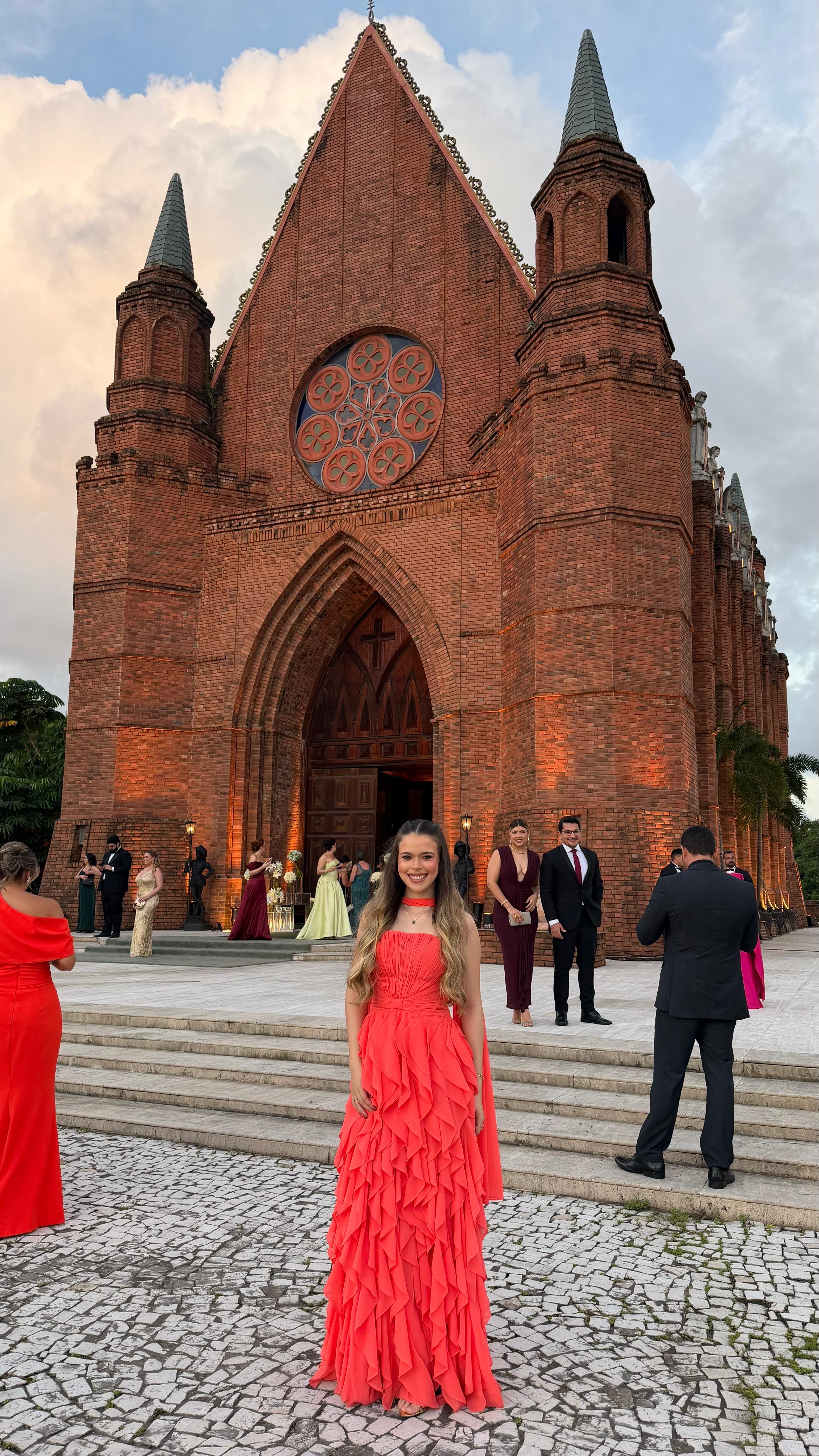 Vestido Ana Paula Laranja - Laranja