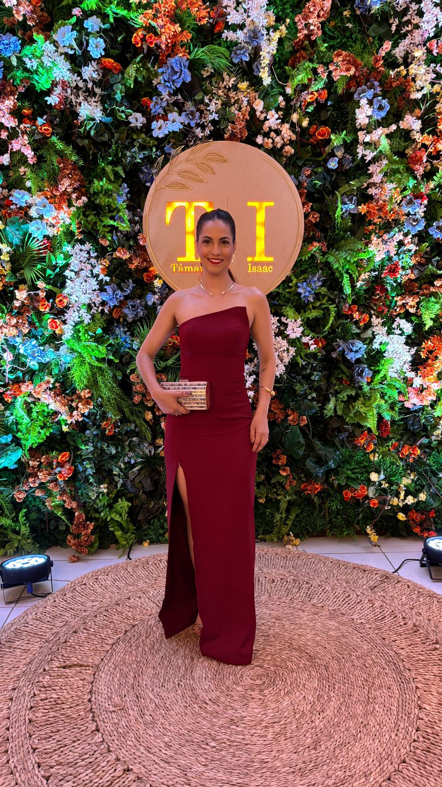 Vestido Marsala - Sampaio Atelier Teresina