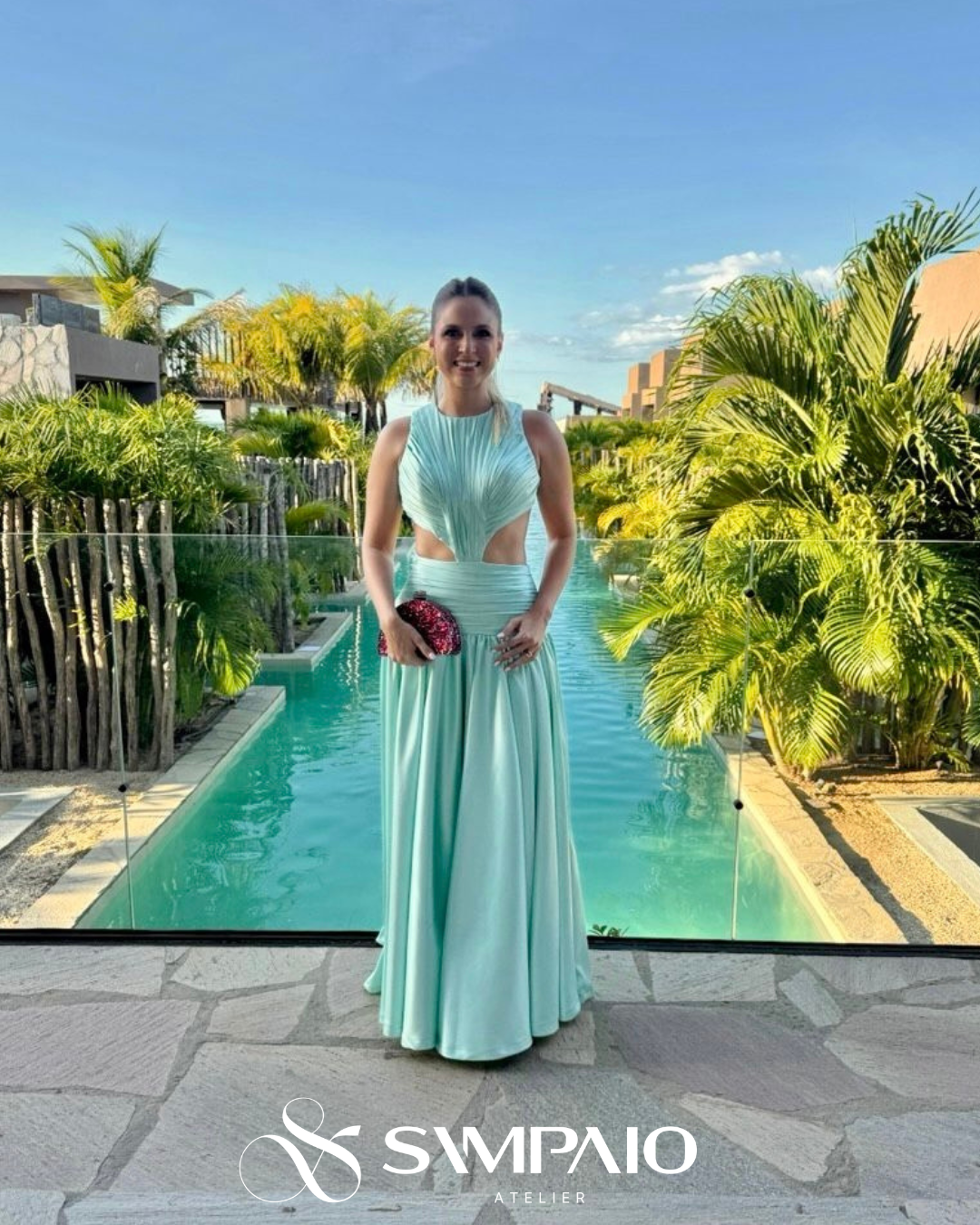 Vestido Milene - Sampaio Atelier Teresina
