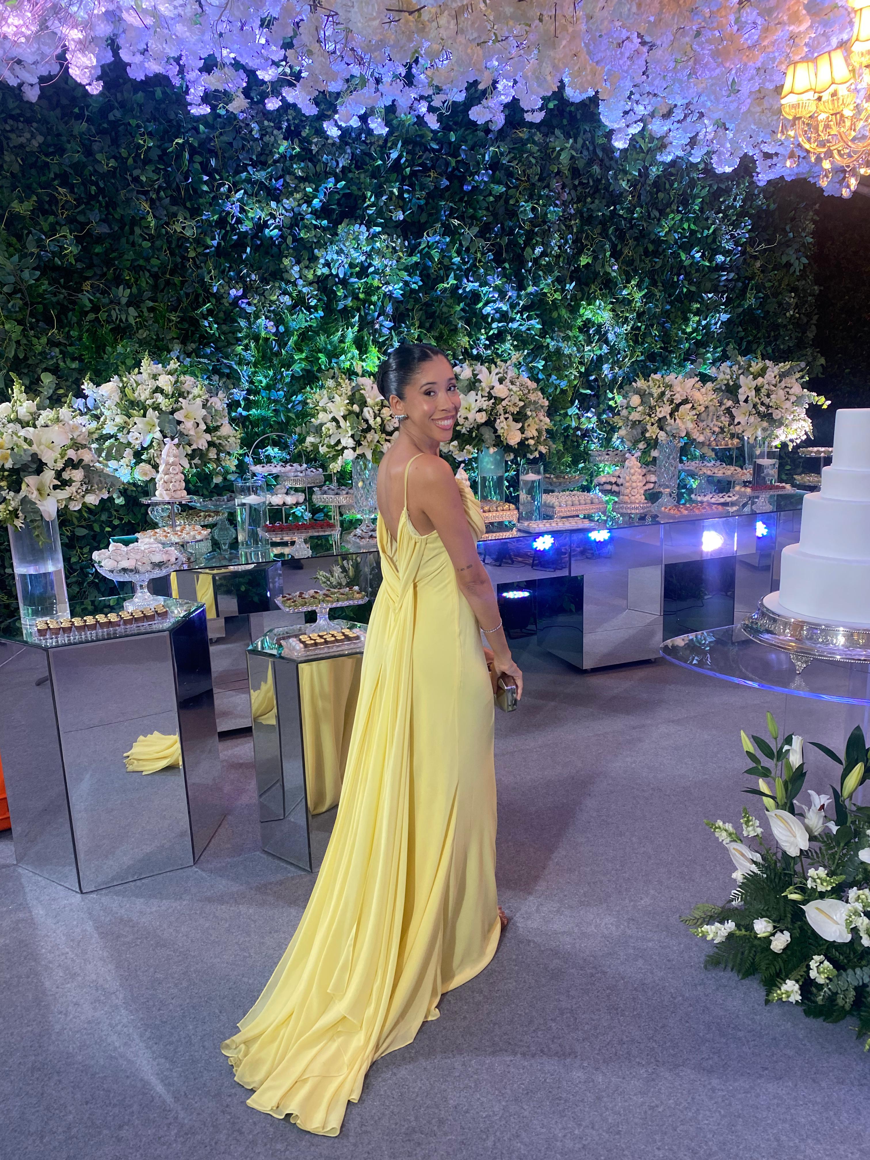 Vestido Osvany Amarelo - Foto 2