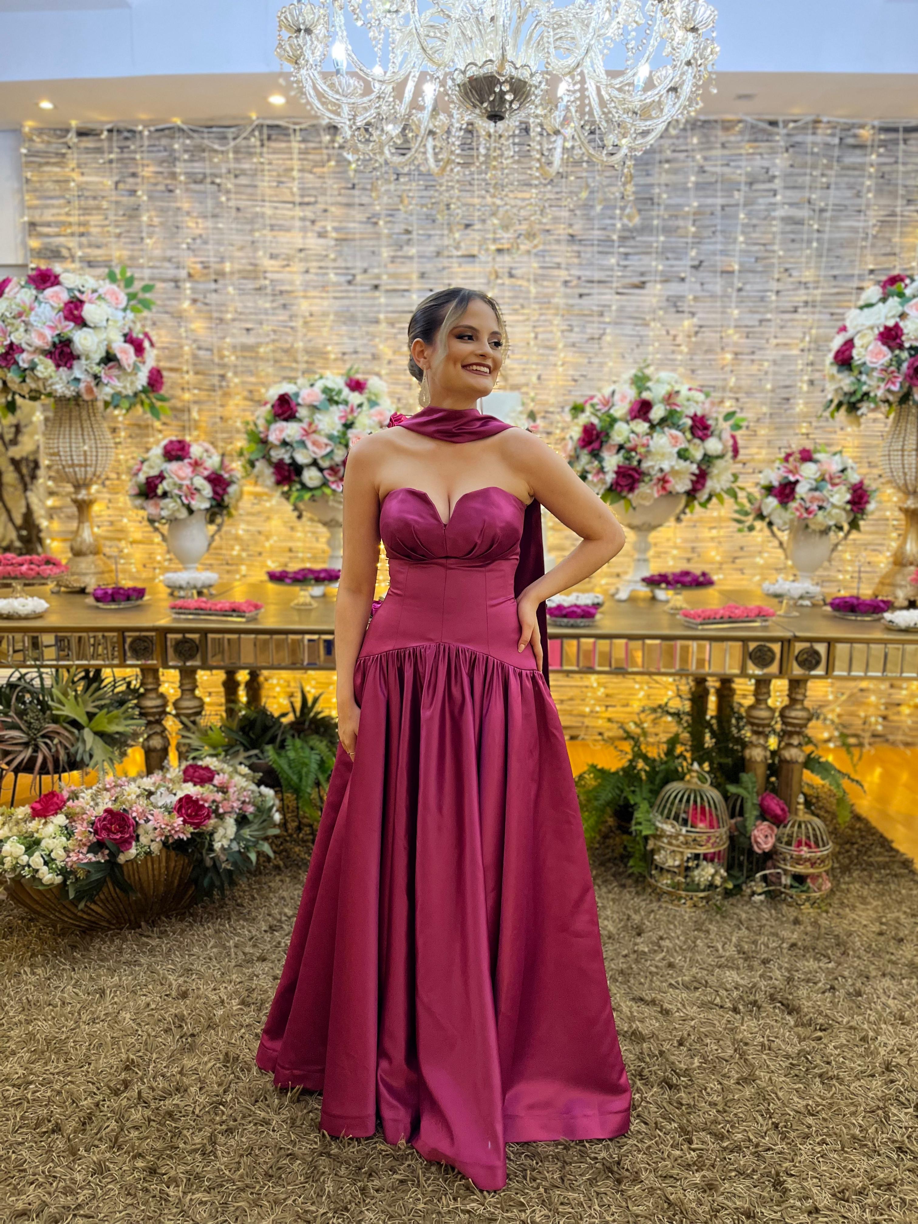 Vestido Emyle Fúcsia - Foto 2