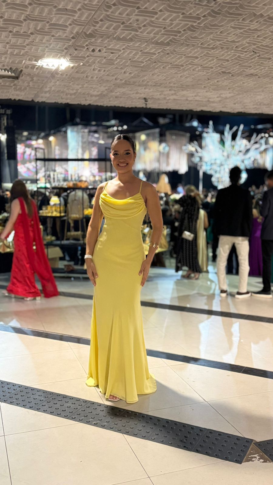 Vestido Osvany Amarelo - Foto 3