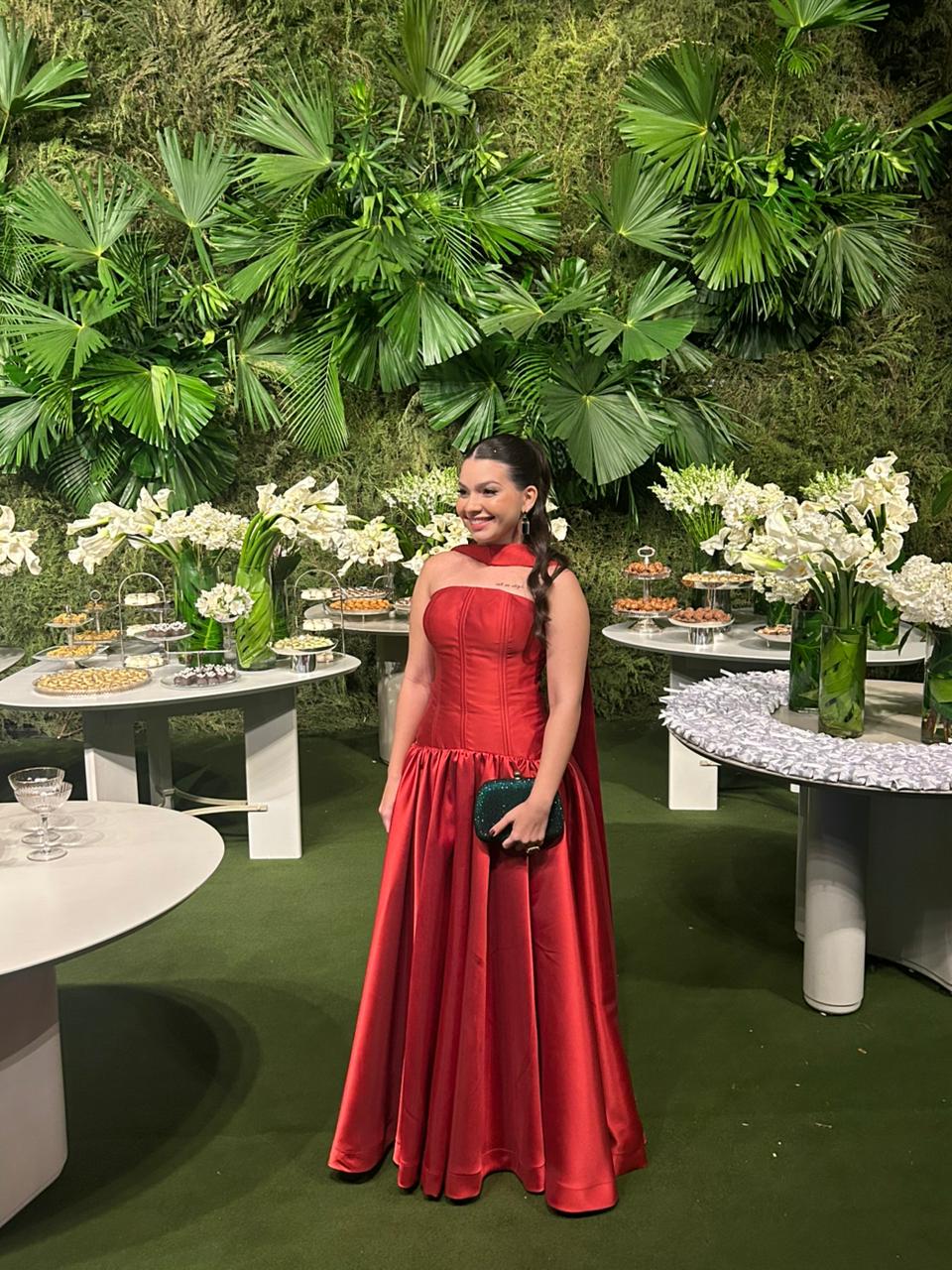 Vestido Mariana Zibeline - Sampaio Atelier Teresina