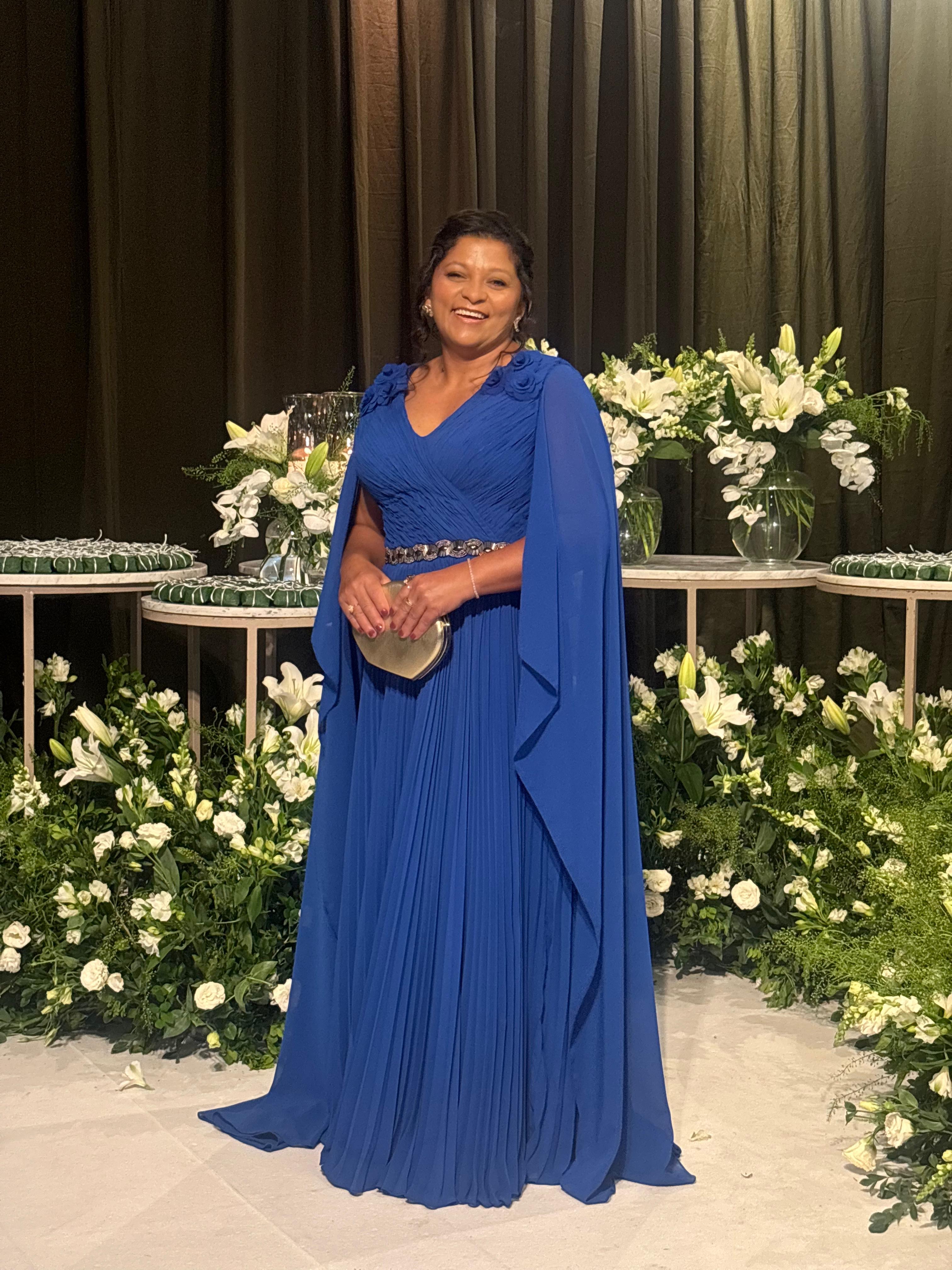 Vestido Royal Azul - Vestido para festa - Sampaio Atelier Teresina