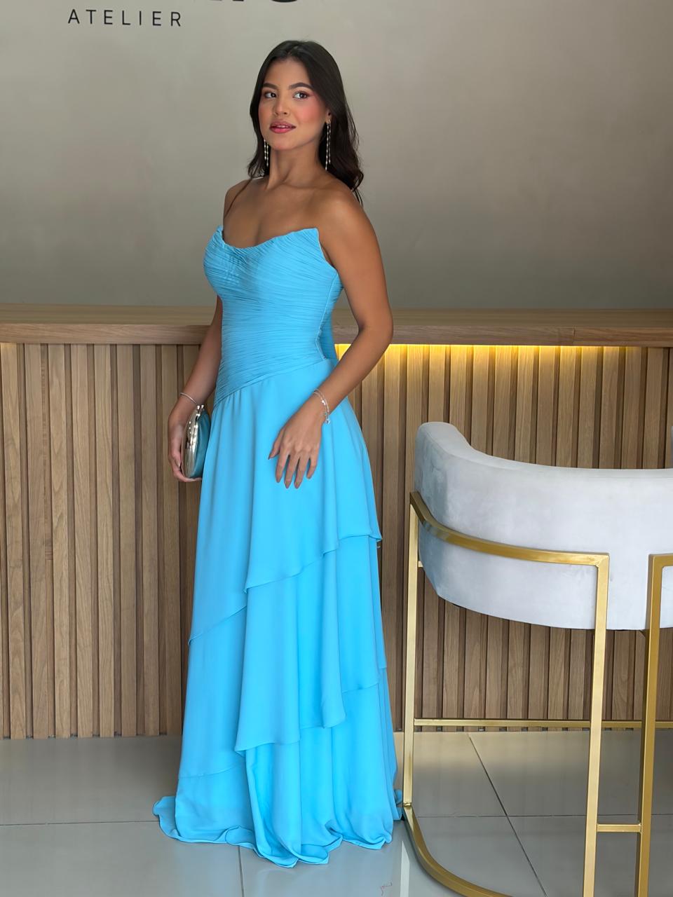 Vestido Valquiria - Sampaio Atelier Teresina