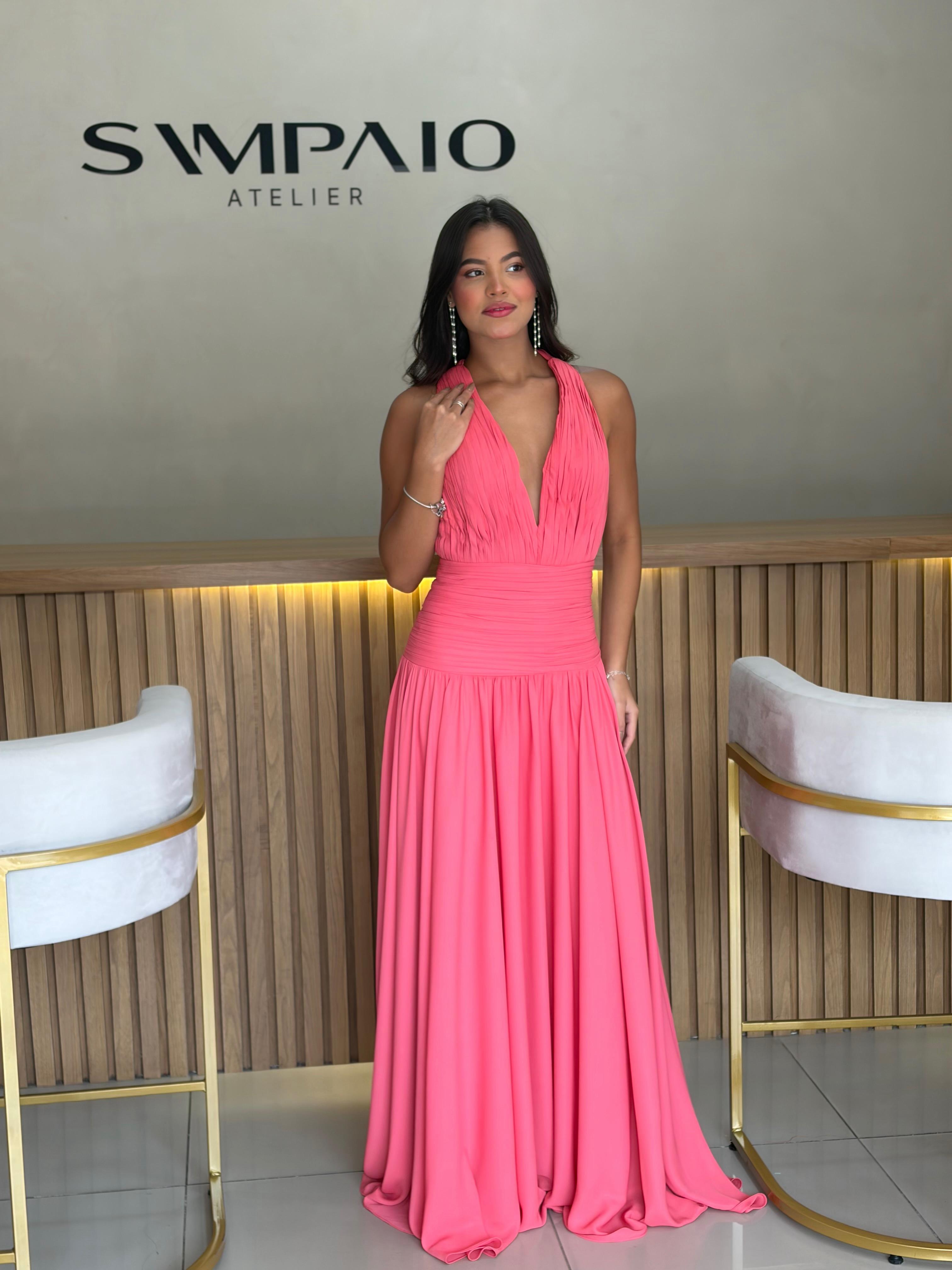 Vestido Cris - Vestido para festa - Sampaio Atelier Teresina