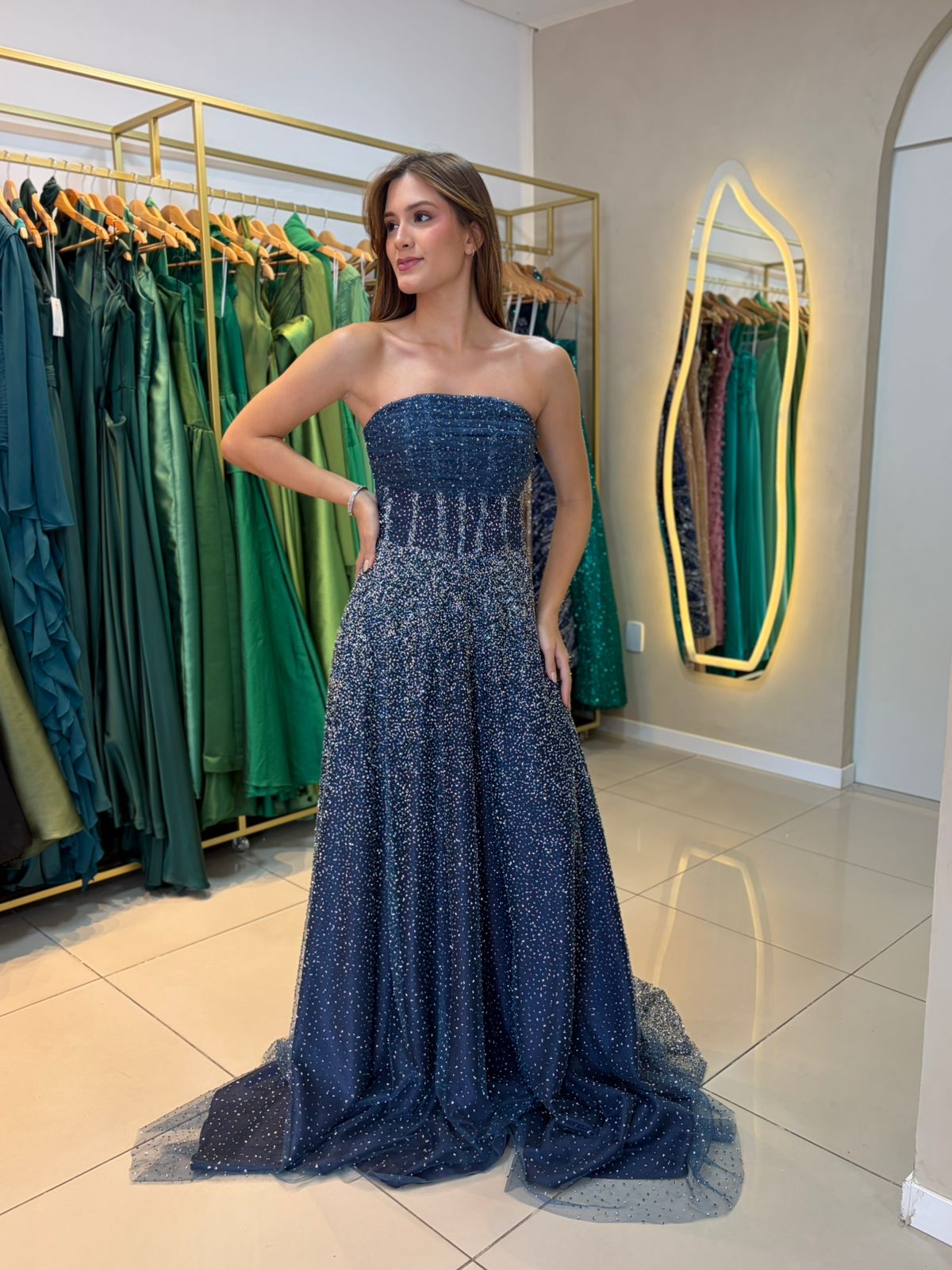 Vestido Aurora - Vestido para festa - Sampaio Atelier Teresina