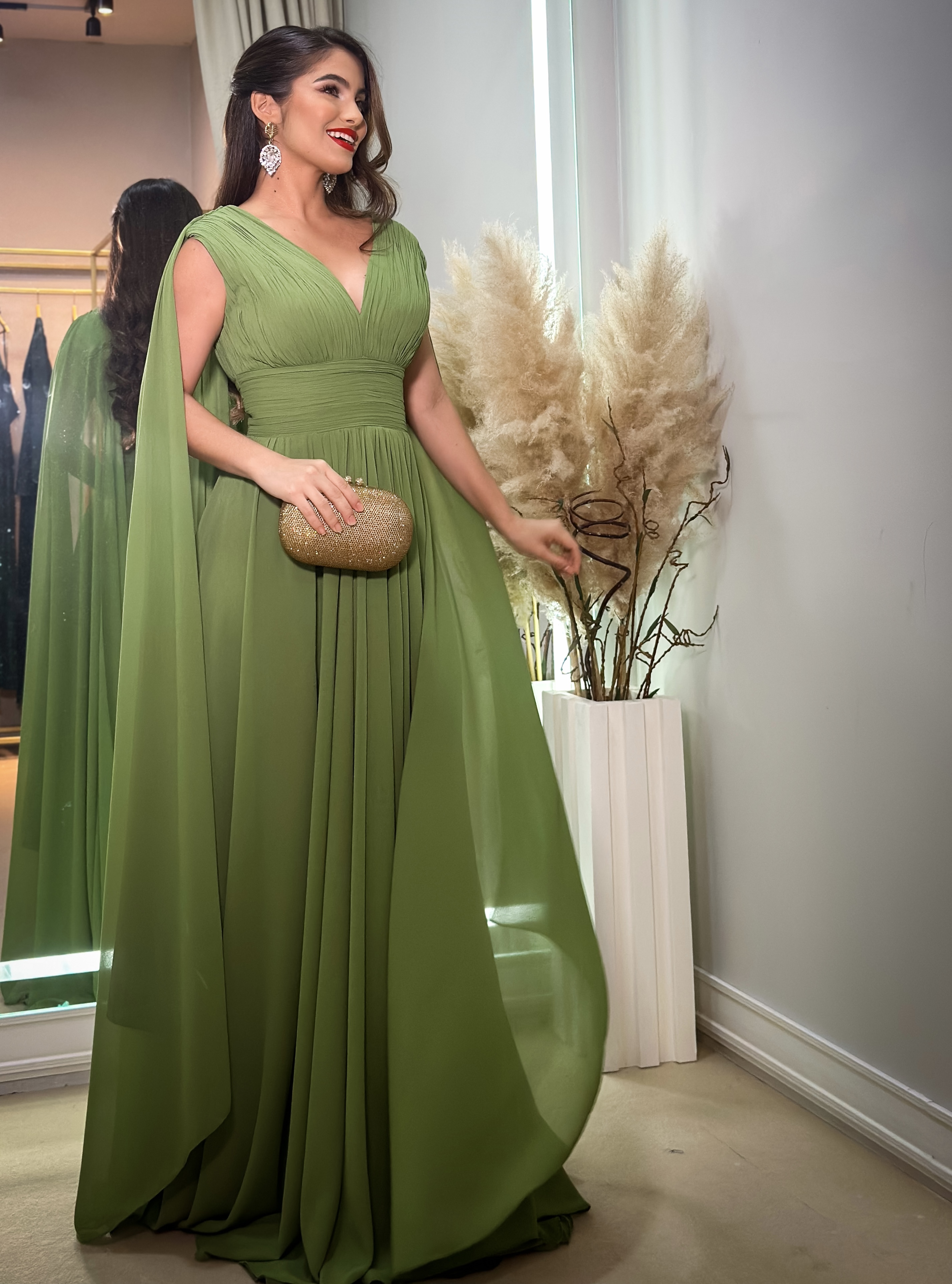Vestido Ana Verde - Foto 2