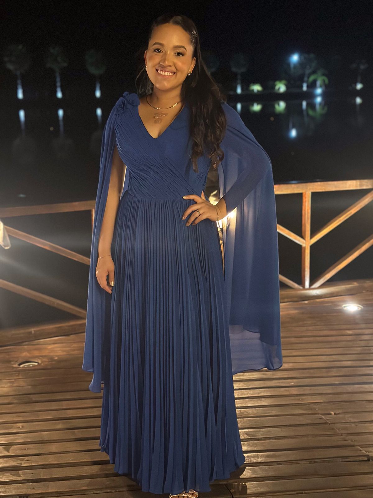 Vestido Royal Azul - Foto 2