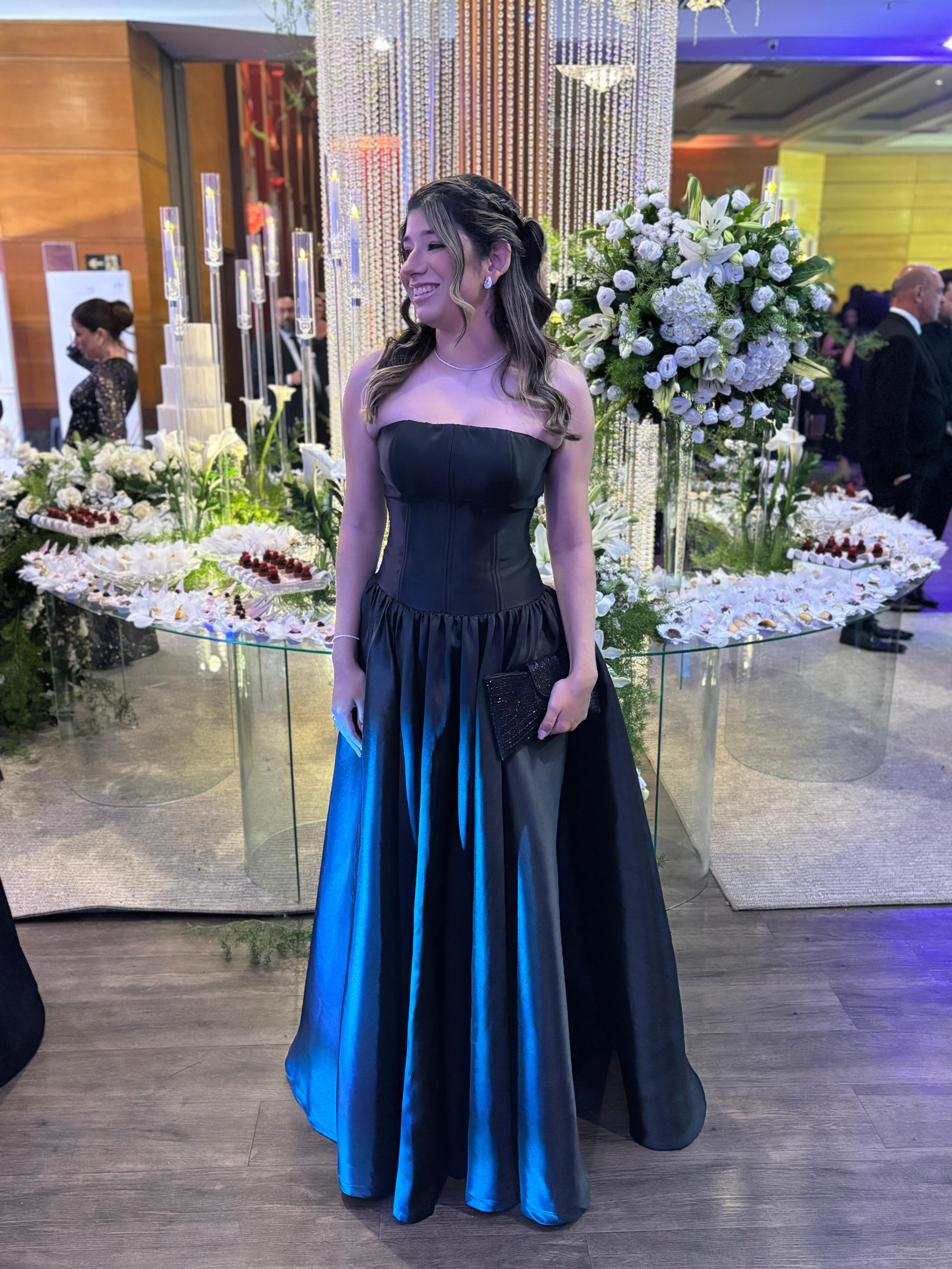 Vestido Mariana Preto - Sampaio Atelier Teresina