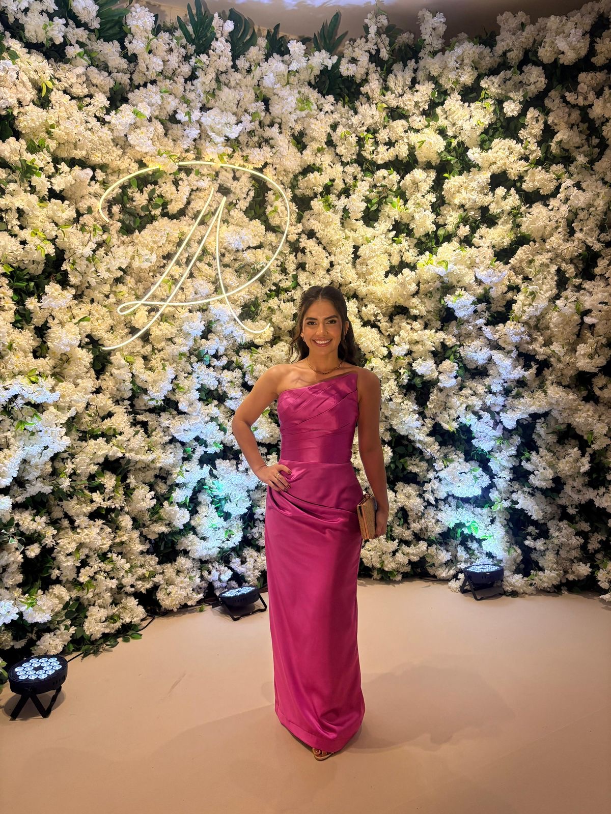 Vestido Vogue Fúcsia - Sampaio Atelier Teresina