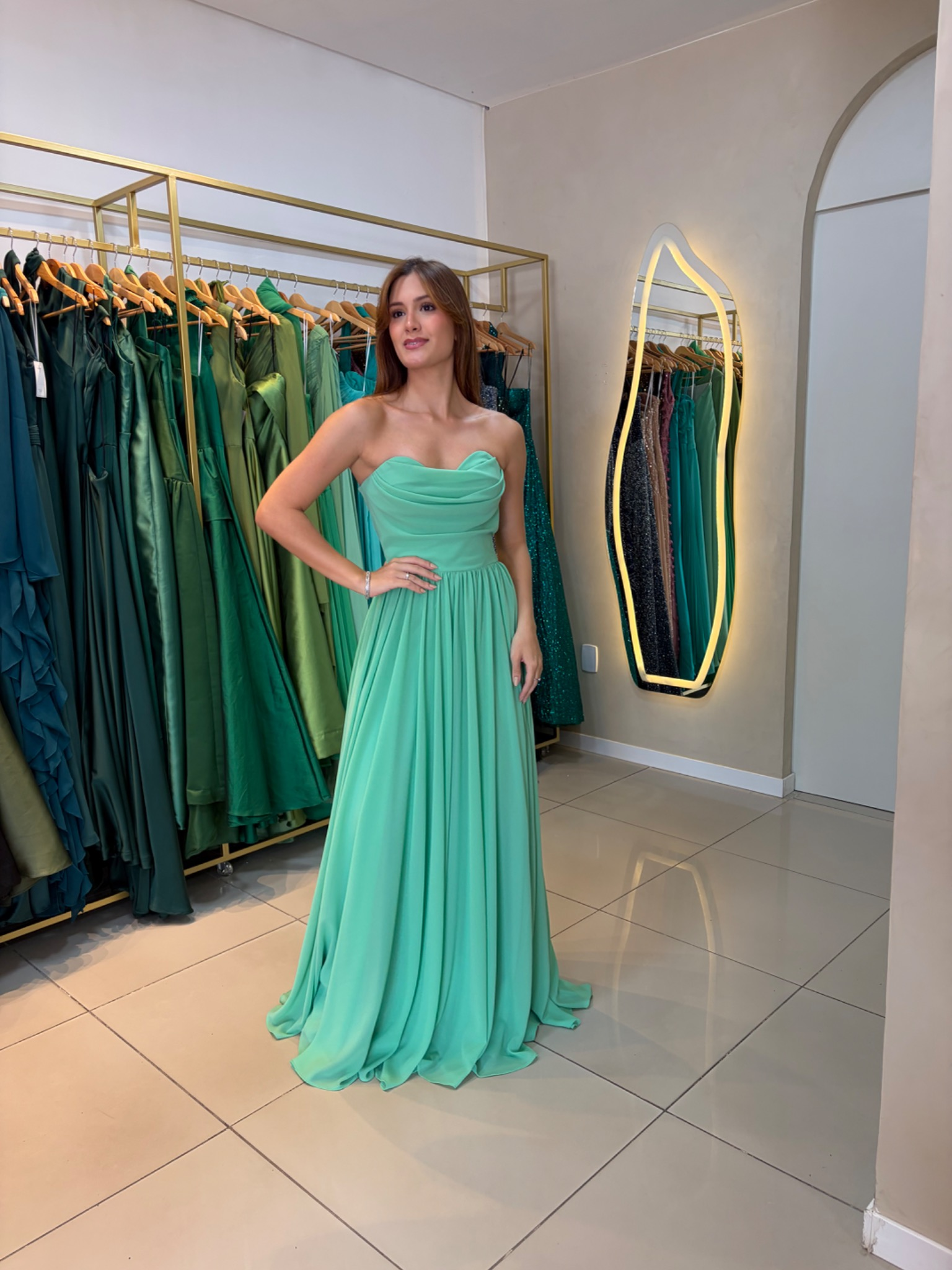 Vestido Patrícia Verde - Foto 2