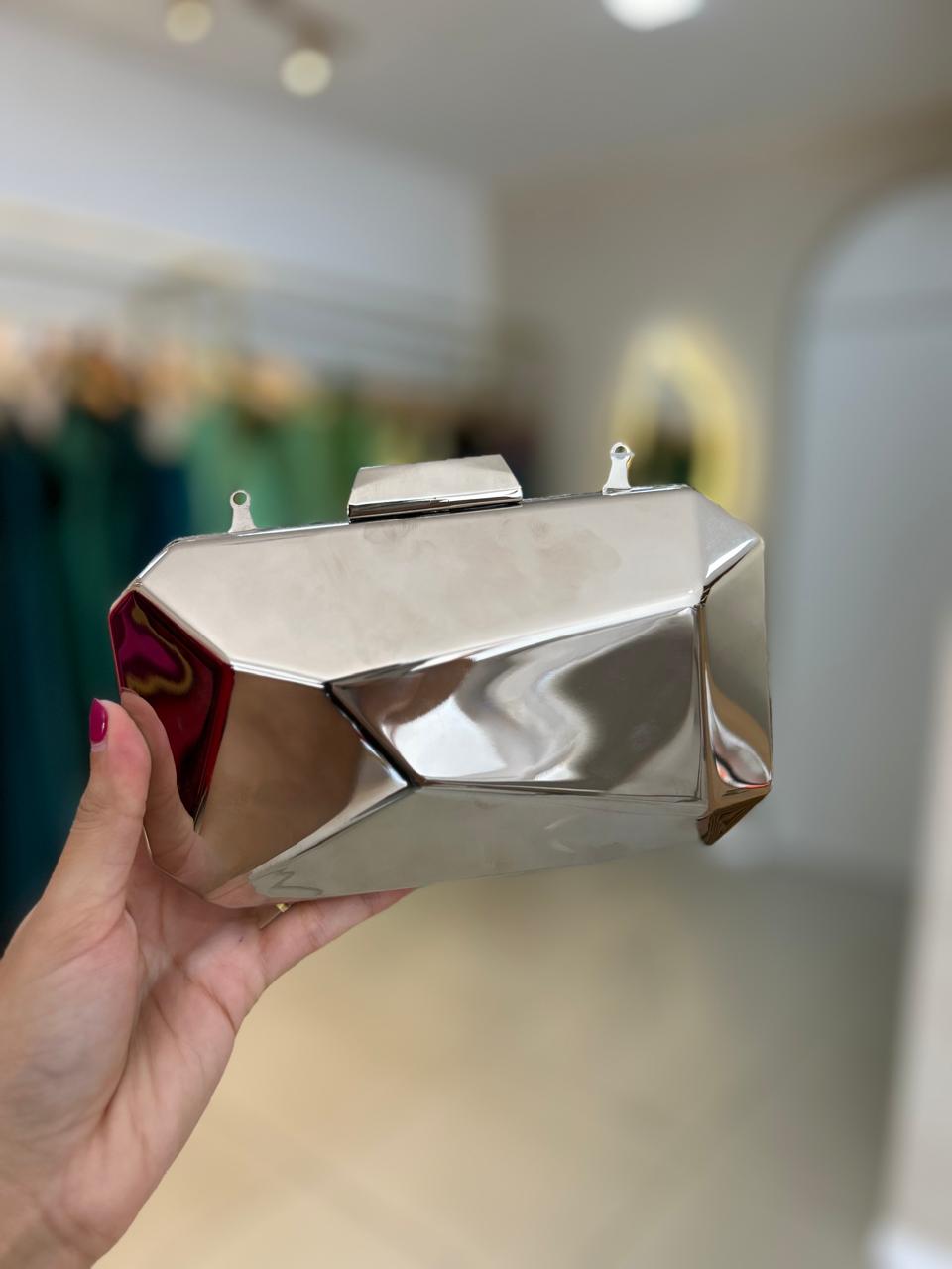 Bolsa Vênus Prata - Sampaio Atelier Teresina