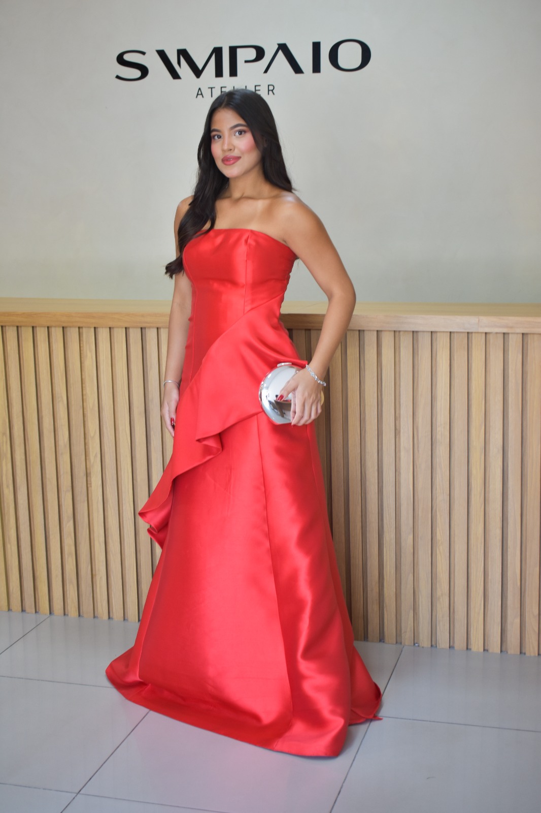 Vestido Noleto Vermelho - Sampaio Atelier Teresina